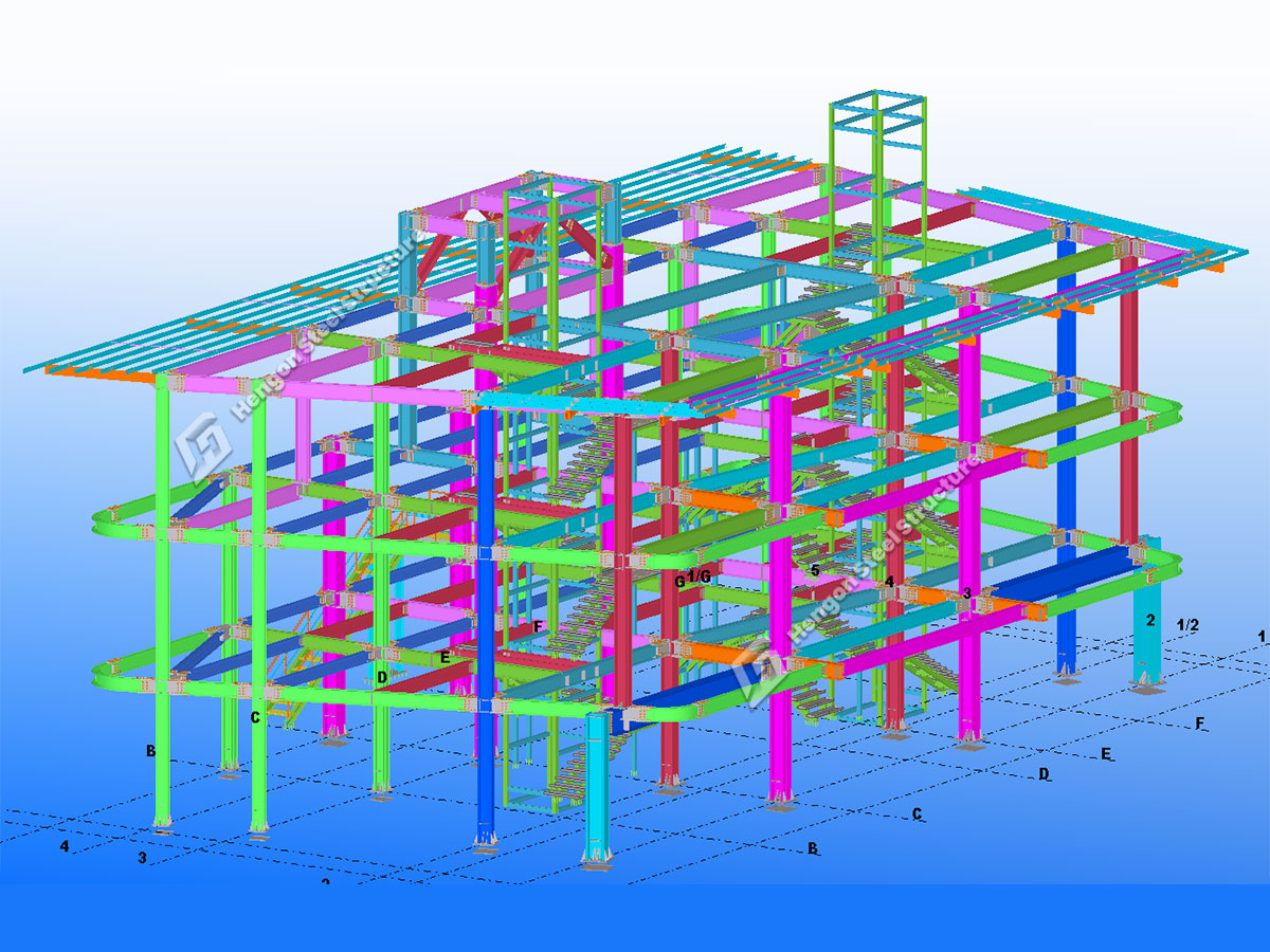 Structure de la villa