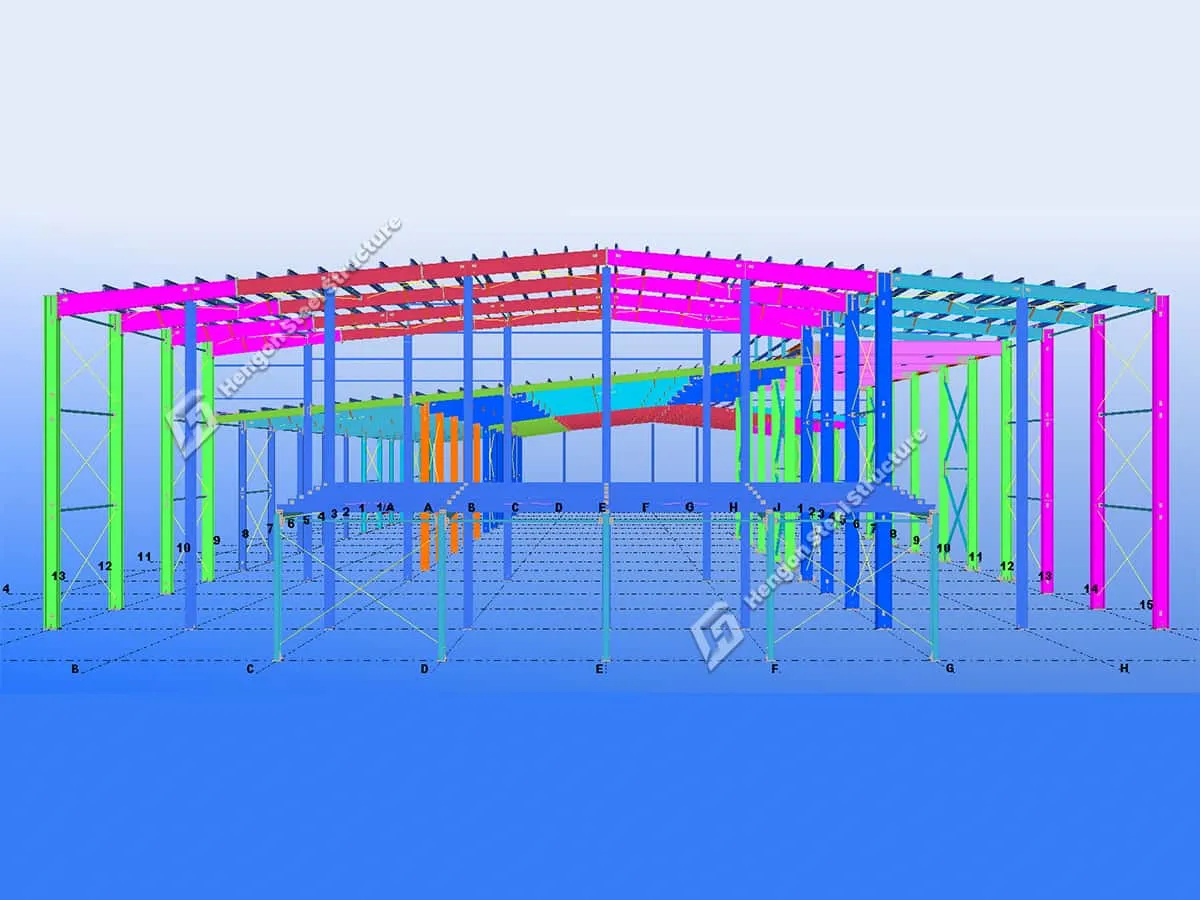 Philippines - Atelier de fabrication de structures métalliques préfabriquées pour l'alimentation des crevettes