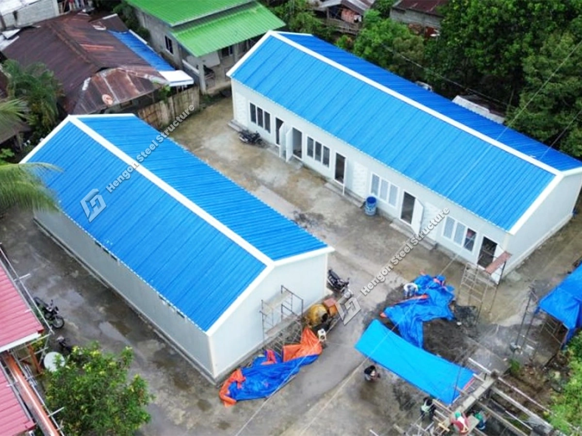 Philippines - Salle de classe modulaire préfabriquée
