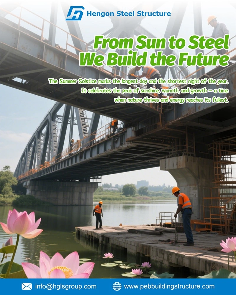 Construire avec le soleil : la robustesse estivale de l'acier Hengon Construire avec le soleil : la robustesse estivale de l'acier Hengon