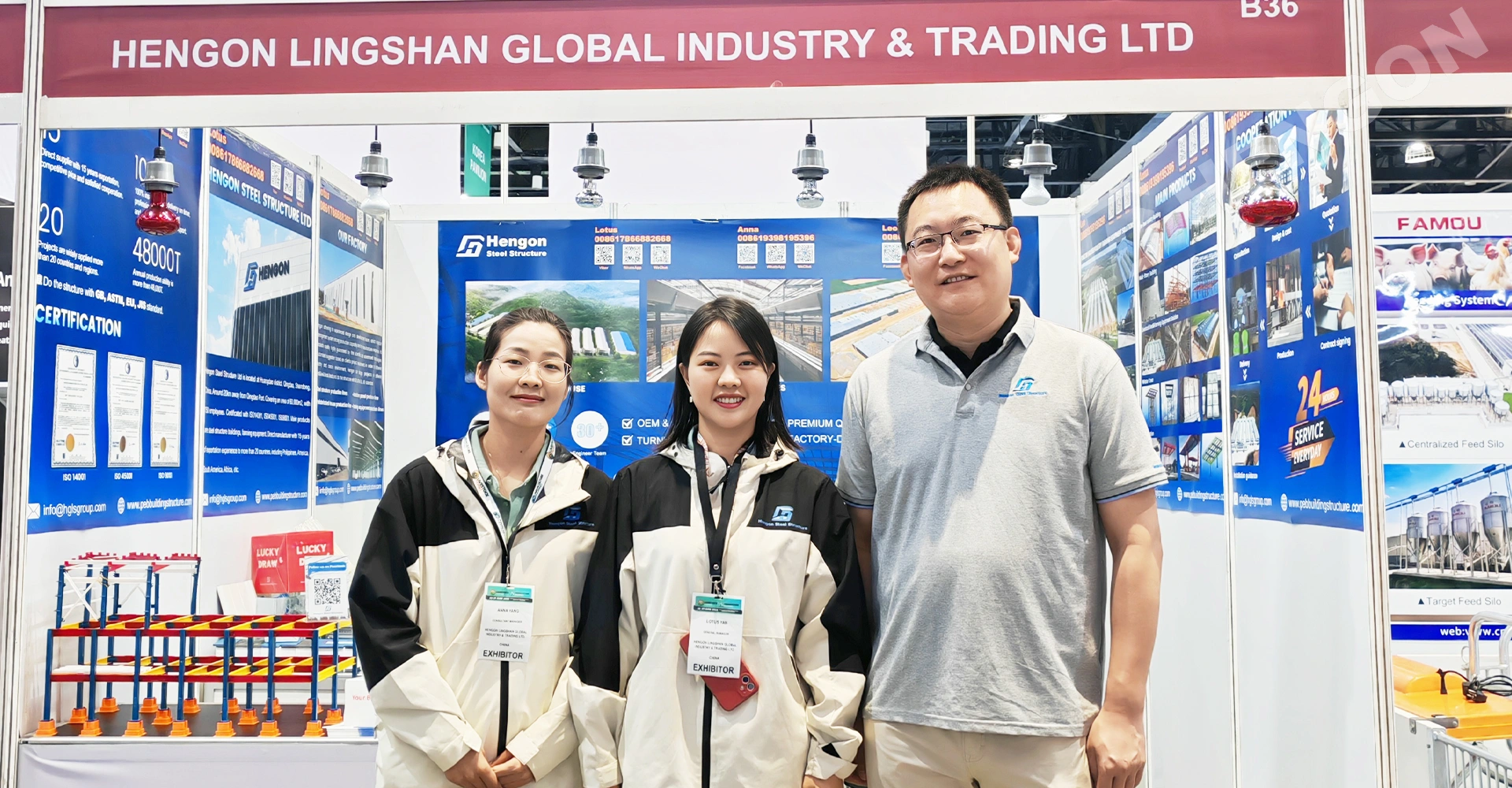 HENGON brille à Livestock Philippines 2025 : Points forts de l'exposition et visites clients