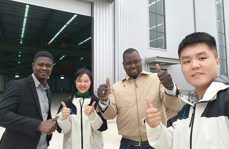  Bienvenue aux clients du Burkina Faso, venez visiter notre usine