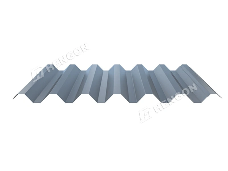 Feuille simple ondulée PPGI